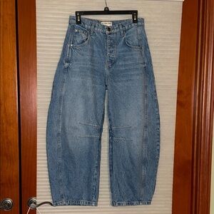 We the Free good luck Barrel Denim Jeans size 27